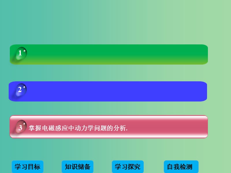 高中物理 1.5 电磁感应中的能量转化与守恒课件 教科版选修3-2 .ppt_第2页