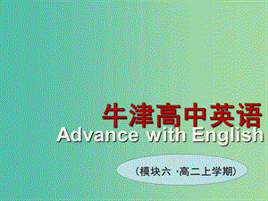 高中英語(yǔ) Unit4 Helping people around the world Project課件 牛津譯林版選修6.ppt