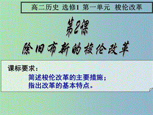 高中歷史 第2課 除舊布新的梭倫改革 課件 新人教版選修1.ppt