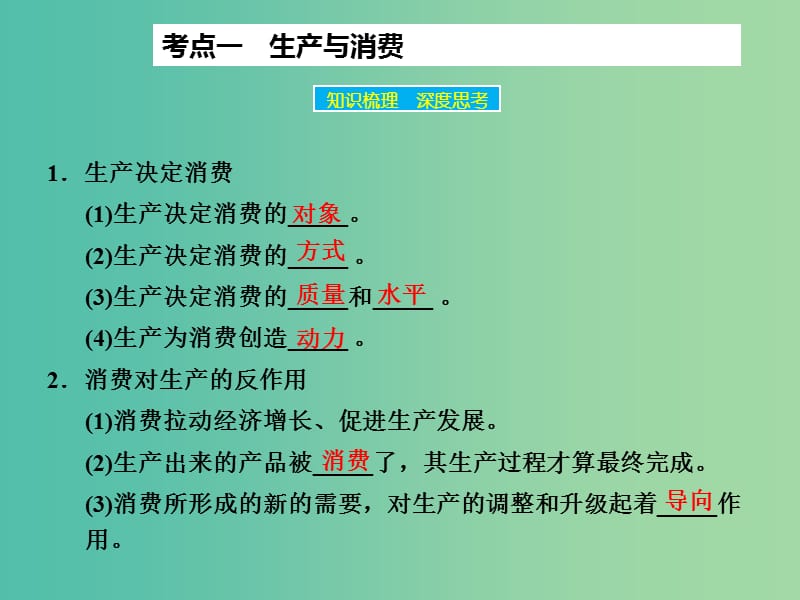 高考政治大一轮复习 第二单元 第四课 生产与经济制度课件 新人教版.ppt_第3页