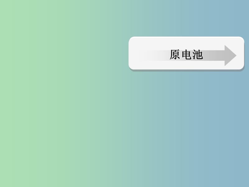 高中化学 第四章 电化学基础 第一节 原电池课件 新人教版选修4.ppt_第1页