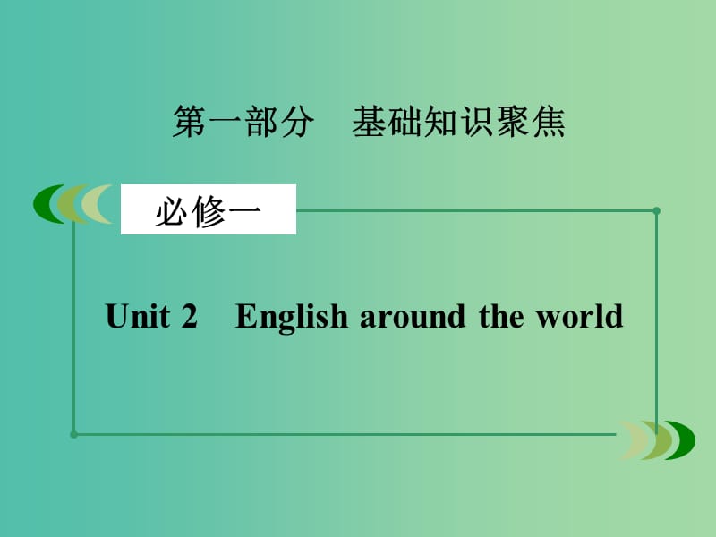 高考英语一轮复习 Unit2 English around the world课件 新人教版必修1.ppt_第2页