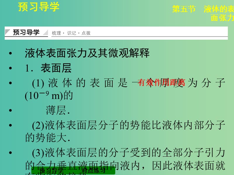 高中物理 2.5 液体的表面张力课件 粤教版选修3-3.ppt_第3页