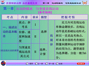 高考物理一輪復(fù)習(xí) 第一章 運(yùn)動(dòng)的描述 勻變速直線運(yùn)動(dòng) 第1節(jié) 描述運(yùn)動(dòng)的基本概念課件 新人教版.ppt