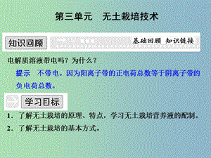 高中化學專題五為現(xiàn)代農業(yè)技術添翼5.3無土栽培技術課件蘇教版.ppt