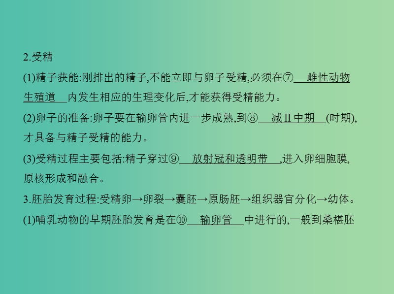 高三生物第一轮复习 第36讲 胚胎工程与生态工程课件 新人教版选修3.ppt_第3页