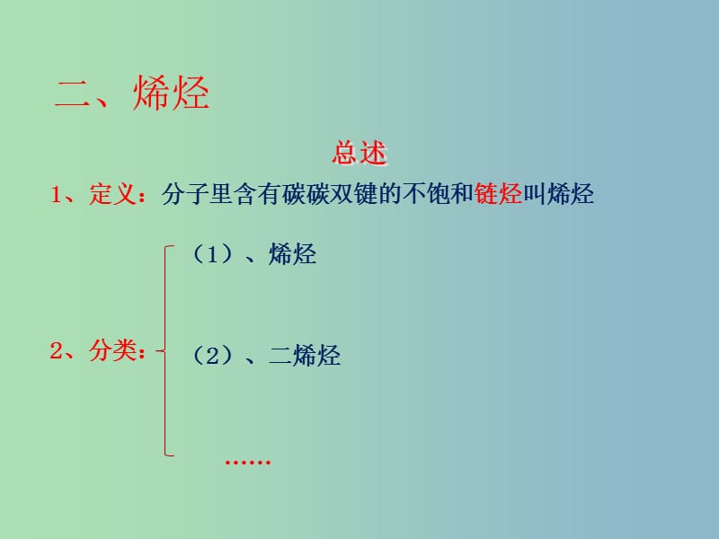 高中化学 第三章 第二节 来自石油和煤的两种基本化工原料 烯烃课件 新人教版必修2.ppt_第3页