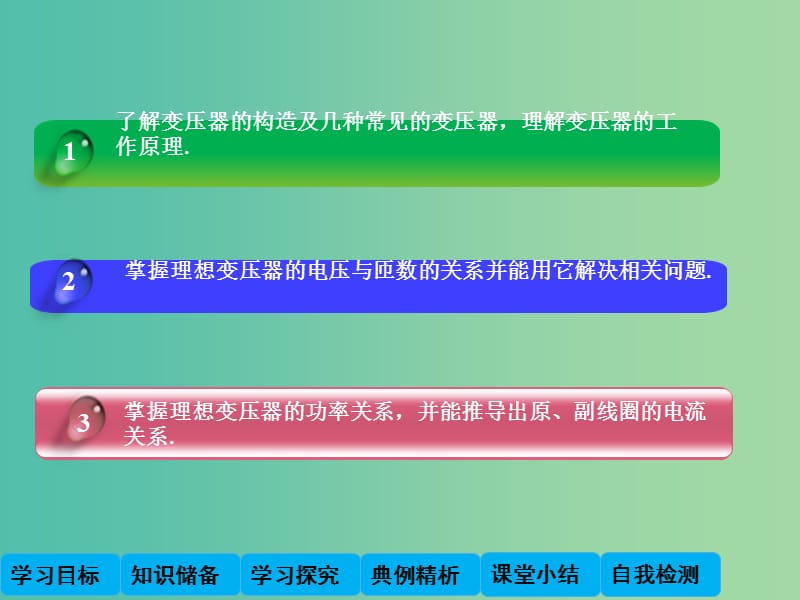 高中物理 2.6 变压器课件 教科版选修3-2 .ppt_第2页