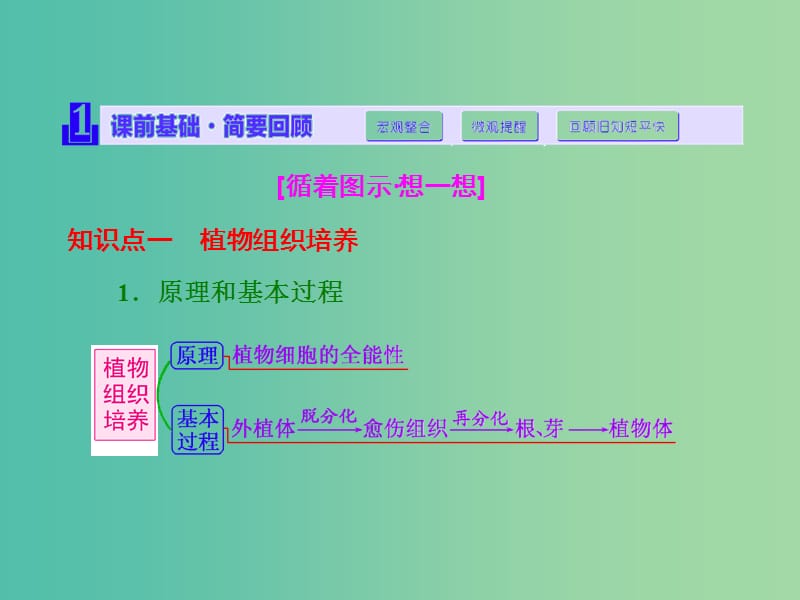 高考生物一轮复习 第3讲 植物组织培养、DNA技术及植物有效成分的提取课件 新人教版选修1.ppt_第2页