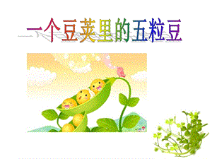 《一個豆莢里的五粒豆》ppt課件.ppt