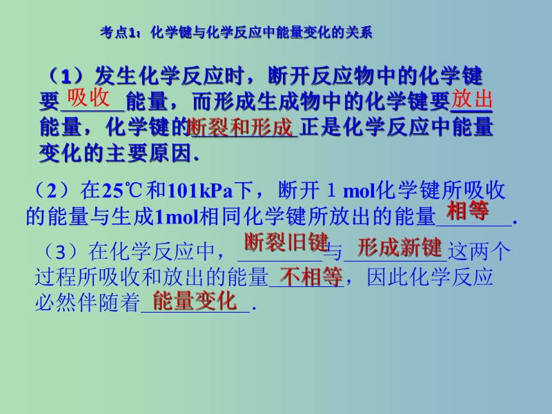 高中化学第一章化学反应与能量章末总结课件新人教版.ppt_第3页