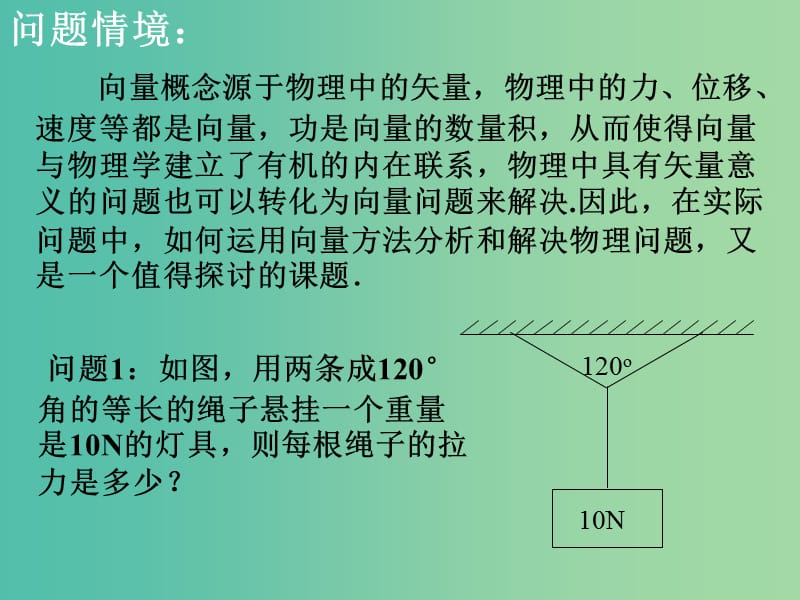 高中数学 2.5向量的应用课件 苏教版必修4.ppt_第2页