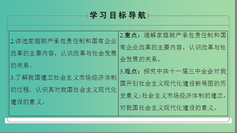 高中历史第4单元中国特色社会主义建设的道路第12课从计划经济到市抄济课件新人教版.ppt_第3页