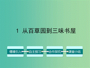 七年級(jí)語文下冊(cè) 第一單元 1 從百草園到三味書屋課件 （新版）新人教版.ppt