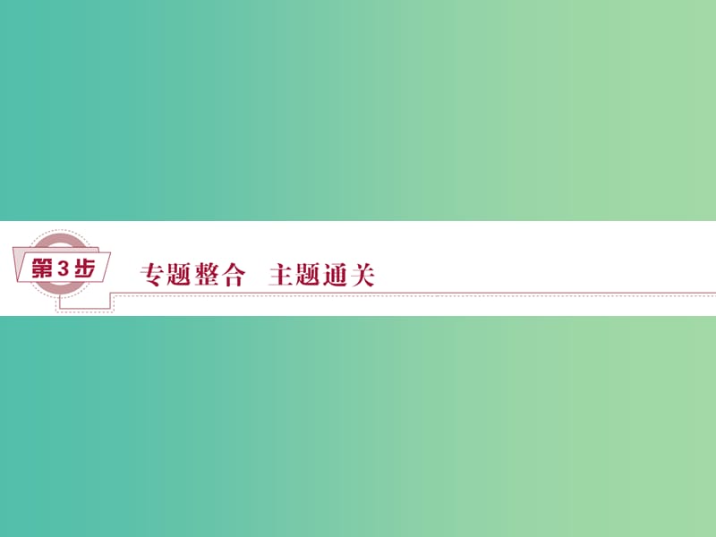 高考历史一轮复习 专题8 改革开放前社会主义建设道路的探索专题整合提升课课件.ppt_第1页