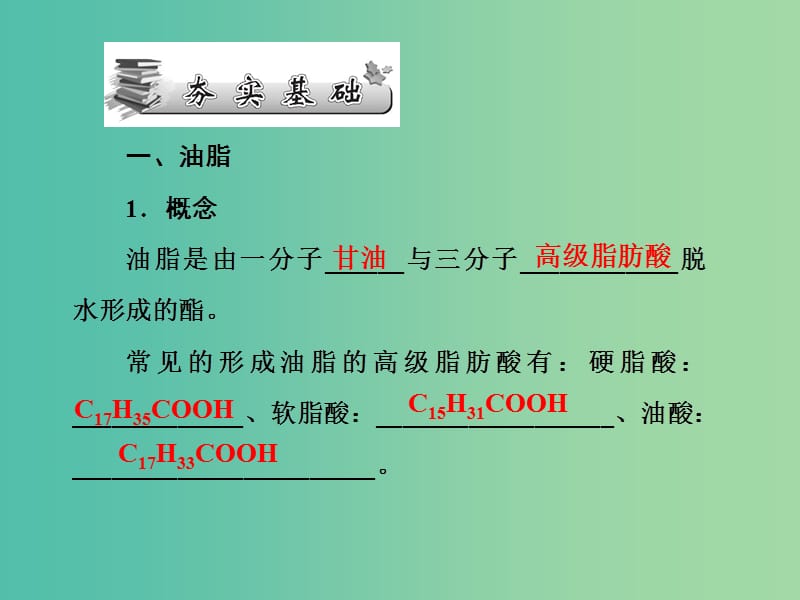 高考化学第一轮总复习 第十一章 烃的衍生物 糖类 油脂 蛋白质（第34课时）课件.ppt_第2页