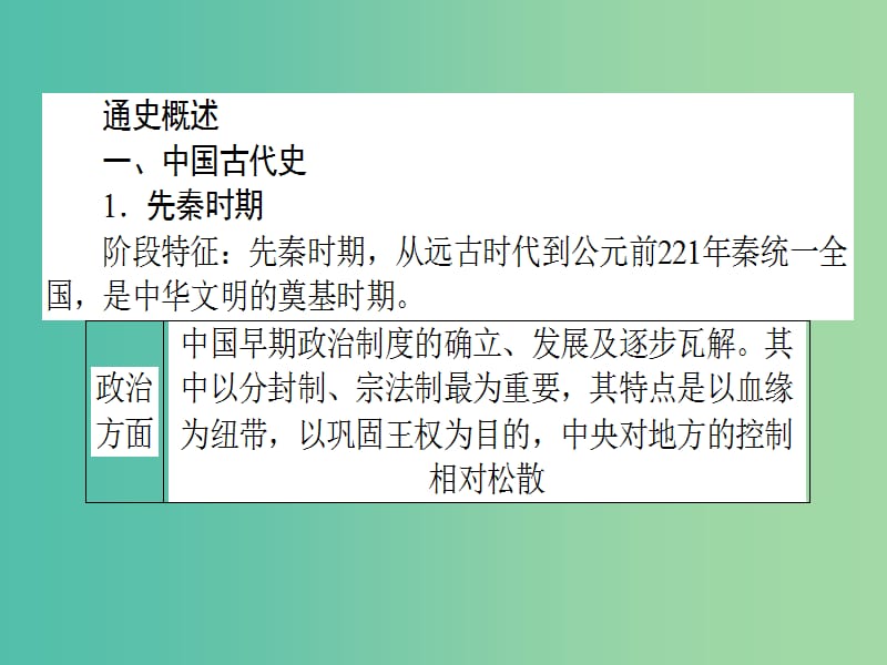 高考历史二轮专题复习 通史整合古今贯通1课件.ppt_第3页