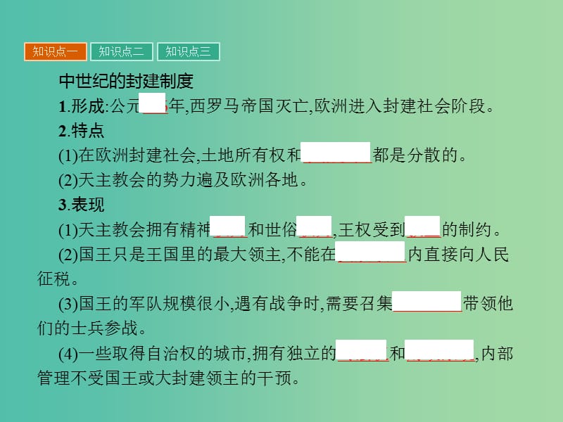 高中历史 第一单元 从“朕即国家”到“主权在民”1 欧洲的君主专制课件 岳麓版选修2.ppt_第3页