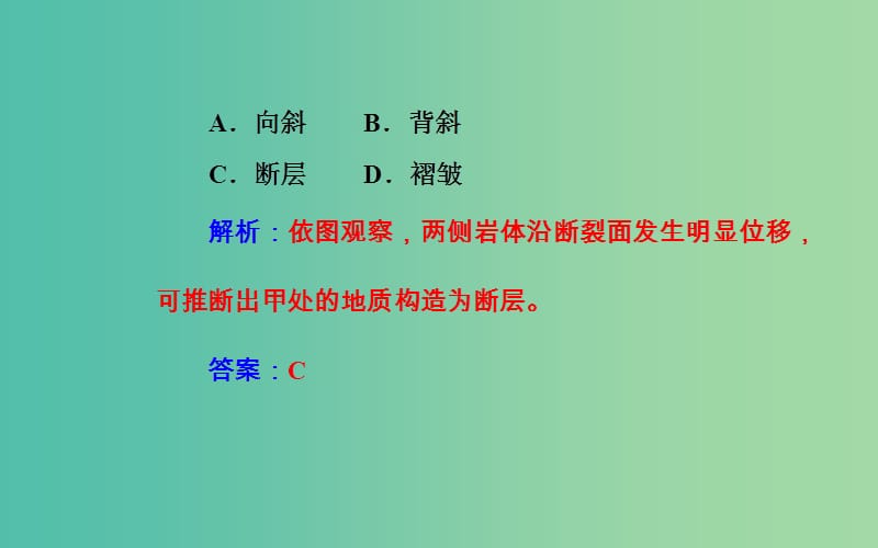 高中地理专题二自然环境中的物质运动的能量交换考点2地表形态变化的内外力因素课件.ppt_第3页