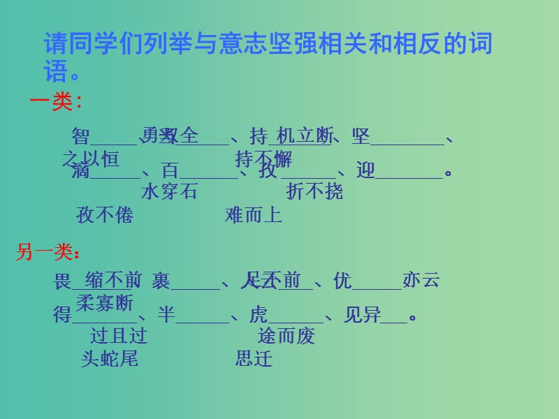 七年级政治下册 第六课 第1框 让我们选择坚强课件 新人教版.ppt_第3页