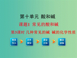 九年級(jí)化學(xué)下冊(cè) 第10單元 酸和堿 課題1 第3課時(shí) 幾種常見的堿 堿的化學(xué)性質(zhì)教學(xué)課件 （新版）新人教版.ppt