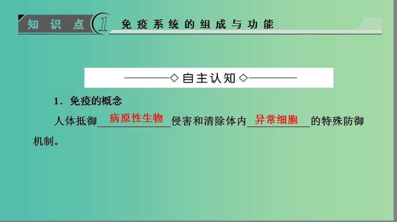 高中生物第1单元生物个体的稳态与调节第4章人体免疫系统与稳态第1节人体免疫系统课件中图版.ppt_第3页