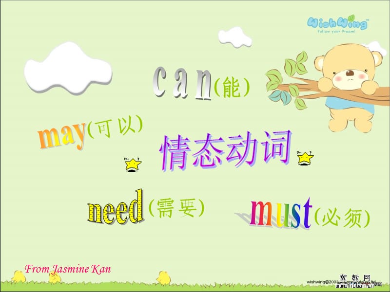 情态动词can,may,must,need解析区别练习.ppt_第1页