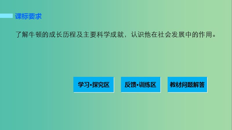 高中历史 第六单元 杰出的科学家 4 近代科学之父牛顿课件 新人教版选修4.ppt_第2页