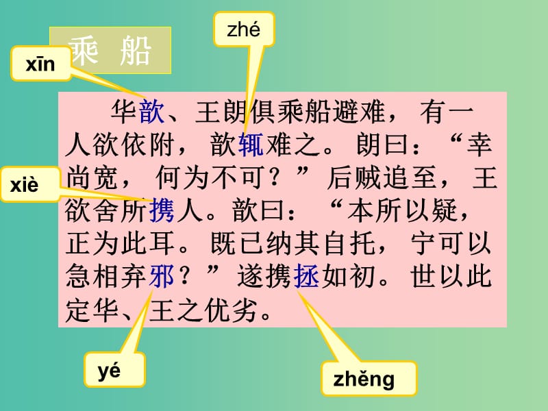 七年级语文上册 22世说新语二则课件2 语文版.ppt_第3页