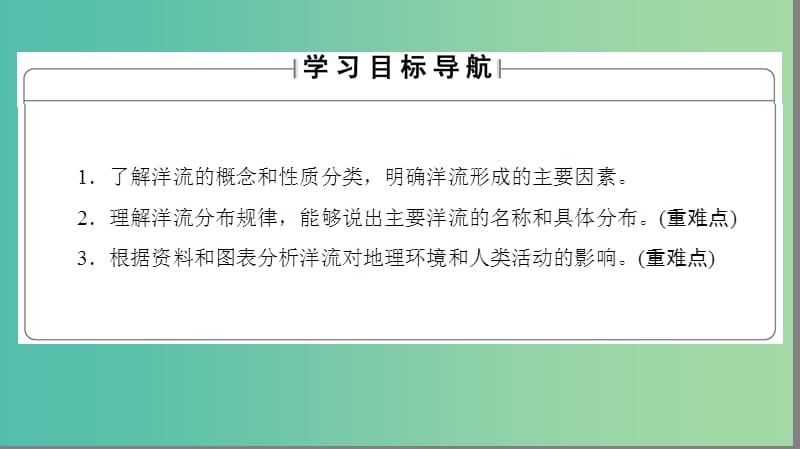 高中地理第3章地球上的水第2节大规模的海水运动课件新人教版.ppt_第2页