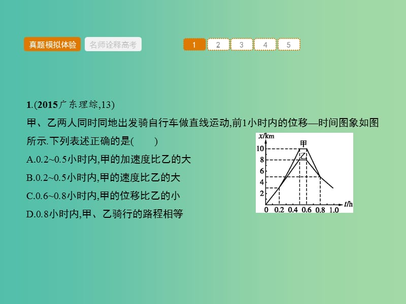 高考物理二轮复习 专题九 物理图象课件.ppt_第2页