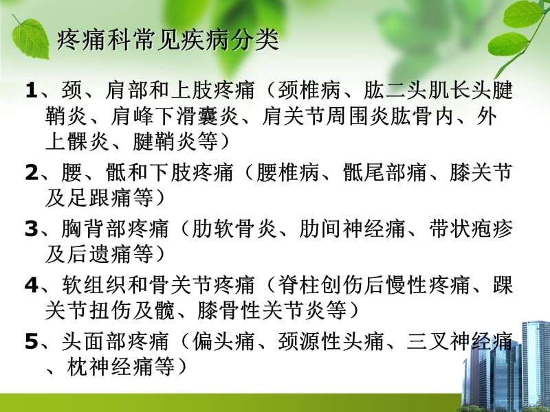 疼痛科常见疾病以及治疗.ppt_第2页