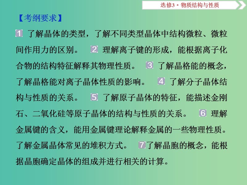 高考化学总复习鸭部分物质结构与性质第3节晶体结构与性质课件新人教版.ppt_第2页