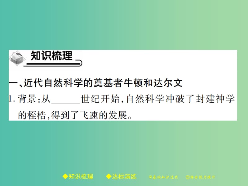 九年级历史下册世界近代史下第六学习主题第3课自然科学的革命课件川教版.ppt_第2页