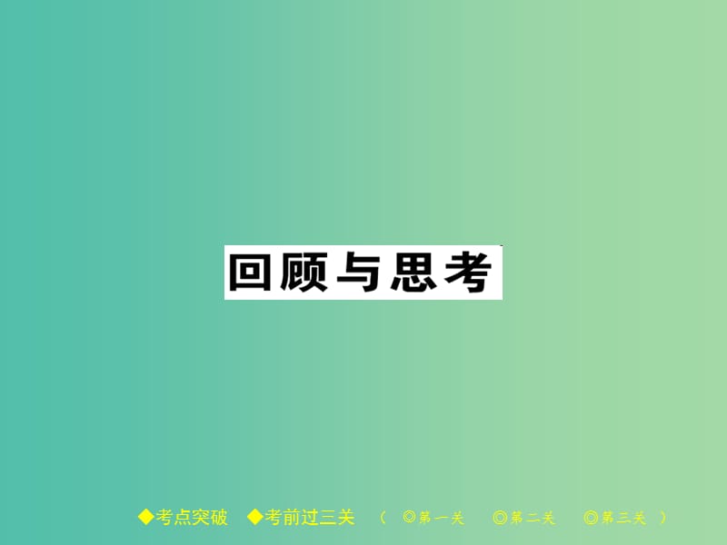 八年级数学下册 第4章 因式分解回顾与思考课件 （新版）北师大版.ppt_第1页