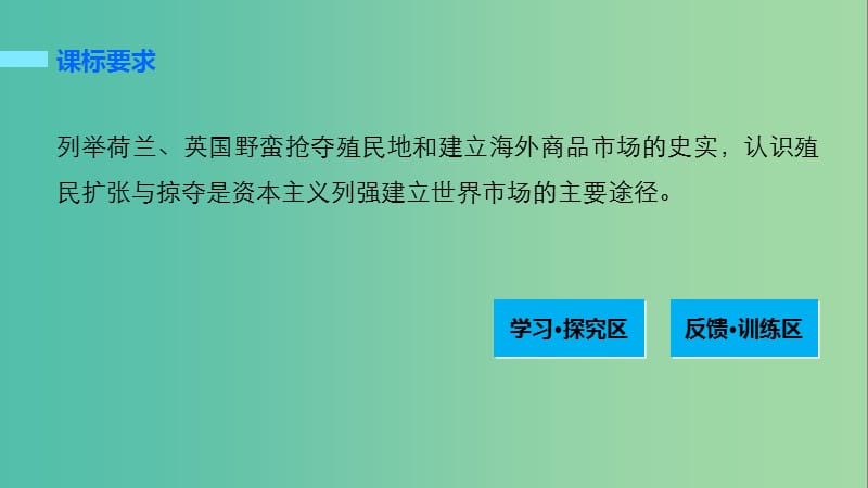 高中历史 专题五 走向世界的资本主义市场 2 血与火的征服与掠夺课件 人民版必修2.ppt_第2页