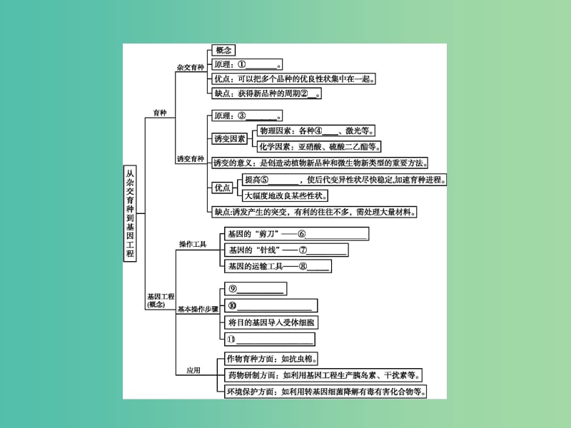 高中生物 6 从杂交育种到基因工程本章整合课件 新人教版.ppt_第2页