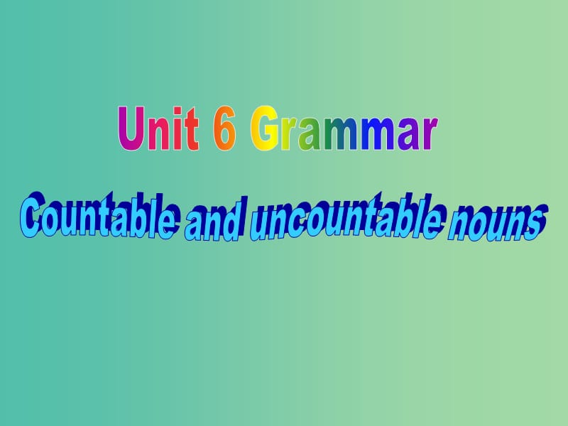 七年级英语上册 Unit 6 Food and lifestyle grammar课件 （新版）牛津版.ppt_第1页