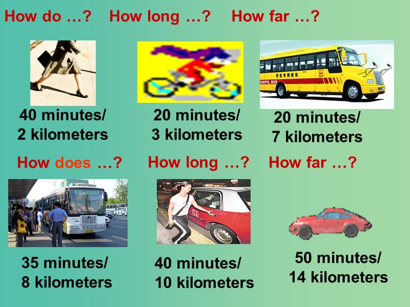 七年级英语下册 Unit 3 How do you get to school Section B（1a-1e）课件 （新版）人教新目标版.ppt_第3页