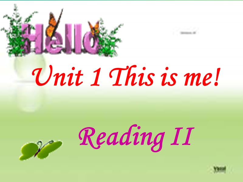 七年级英语上册 Unit 1 This is me Reading 2课件 （新版）牛津版.ppt_第1页