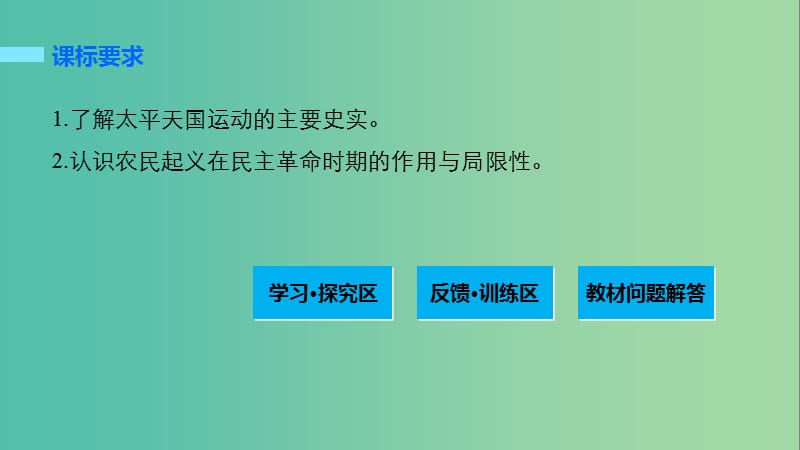 高中历史 专题三 近代中国的民主革命 1 太平天国运动课件 人民版必修1.ppt_第2页