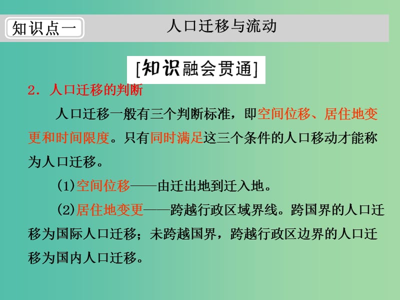 高中地理 第一单元 第二节 人口迁移与人口流动课件 鲁教版必修2.ppt_第3页