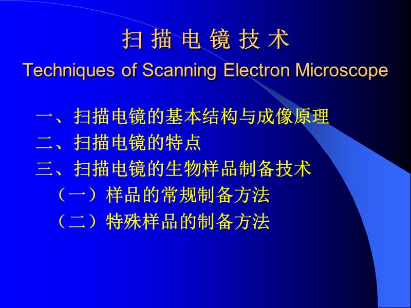 扫描电镜及其制样技术.ppt_第1页