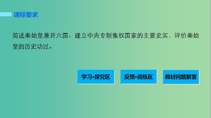 高中历史 专题一 古代中国的政治家 1 千秋功过秦始皇课件 人民版选修4.ppt_第2页