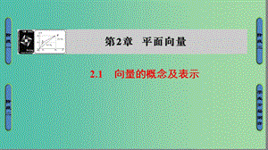 高中數(shù)學(xué) 第二章 平面向量 2.1 向量的概念及表示課件 蘇教版必修4.ppt