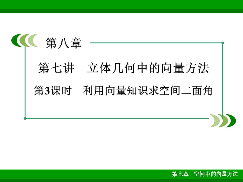 利用空间向量知识求空间中的二面角.ppt_第1页