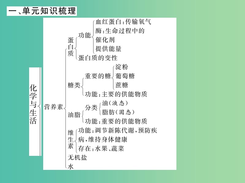 九年级化学下册 第十二单元 化学与生活单元记读手册课件 （新版）新人教版.ppt_第2页