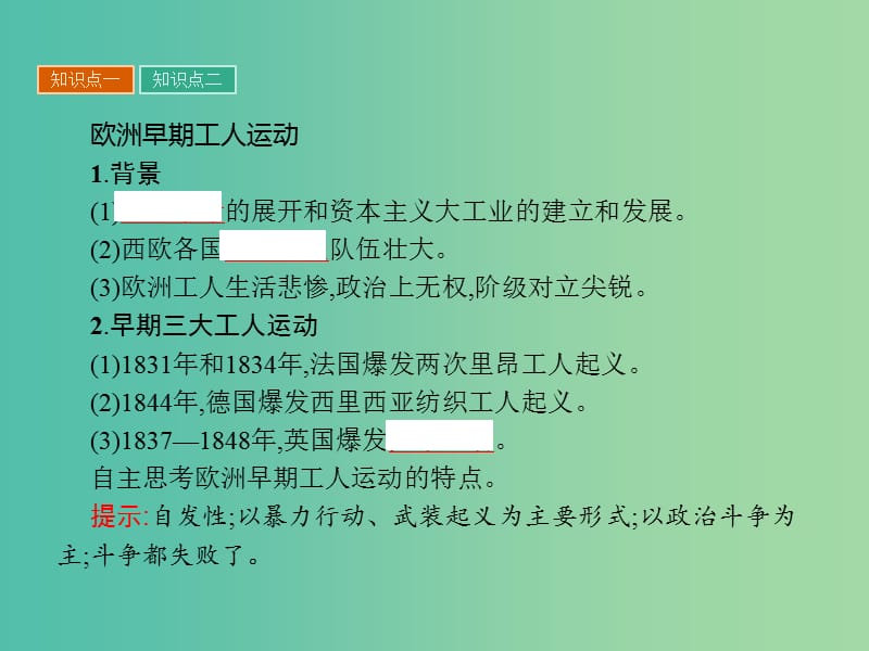 高中历史 第四单元“从来就没有救世主”12 宪章运动课件 岳麓版选修2.ppt_第3页