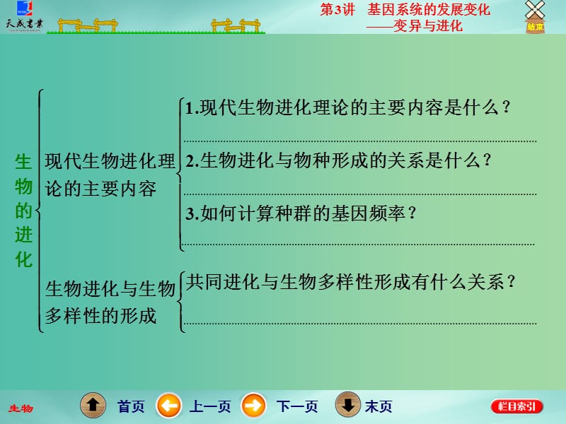 高考生物二轮专题复习 第一部分 专题2 第3讲 基因系统的发展变化——变异与进化课件.ppt_第3页