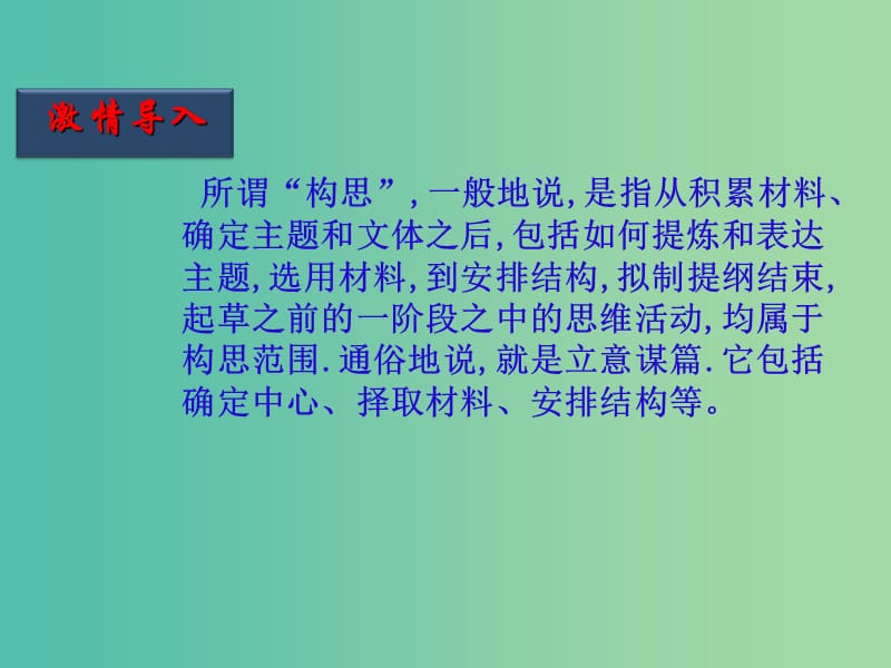 七年级语文下册 第1单元 写作《认真思考理清思路》（第2课时）同步课件 北京课改版.ppt_第2页